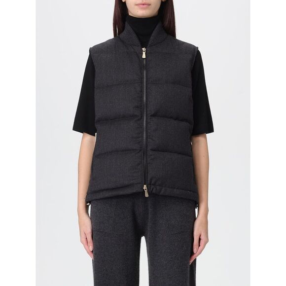 Eleventy Waistcoat Woman Black